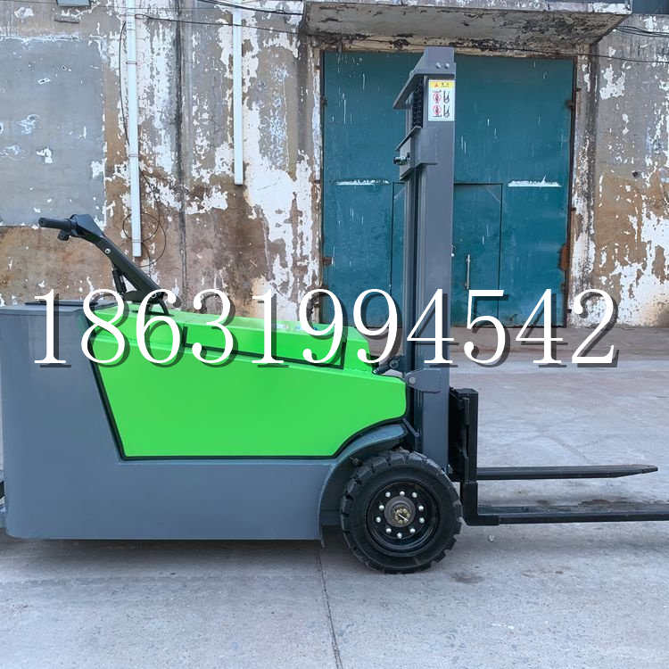 江北区小型电动叉车1吨2吨步行站驾式电瓶堆高充电装卸车液压升降车铲车