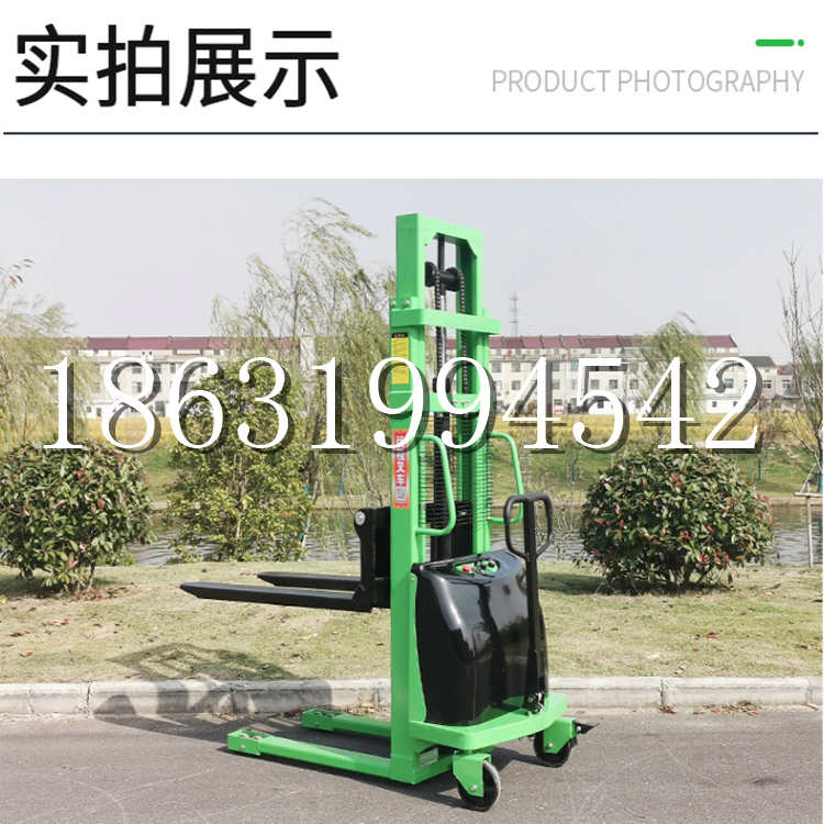 江北区电动叉车堆高车液压铲车电瓶1吨2吨站驾步行式小型全自动叉车